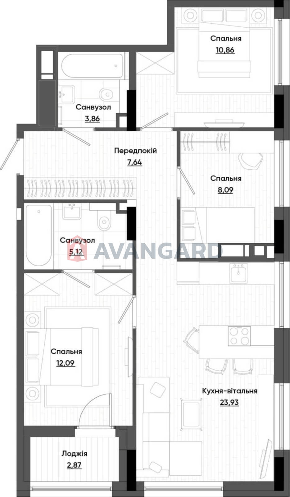 3 ��. ��������, 74,46/31/24 ��. �., 8/8 ������ ���� 3