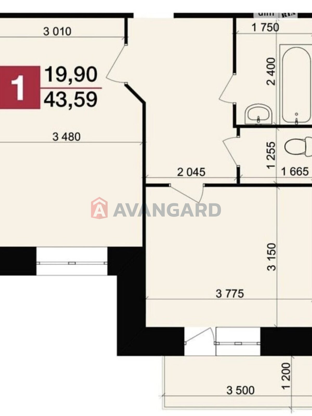 1 ��. ��������, 44/17/10 ��. �., 1/10 ������ ���� 8