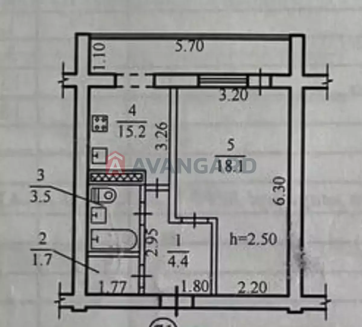 1 ��. ��������, 42/18/15 ��. �., 7/16 ������ ���� 15