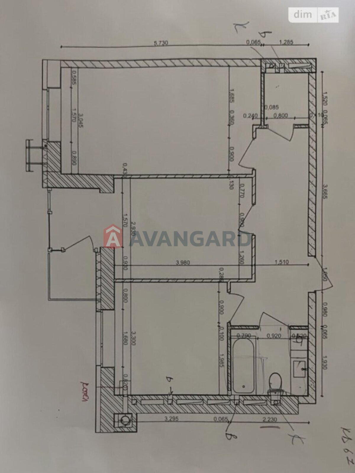 2 кім. квартира, 64/-/- кв. м., 10/10 поверх фото 5 2 кім. квартира, 64/-/- кв. м., 10/10 поверх фото 5