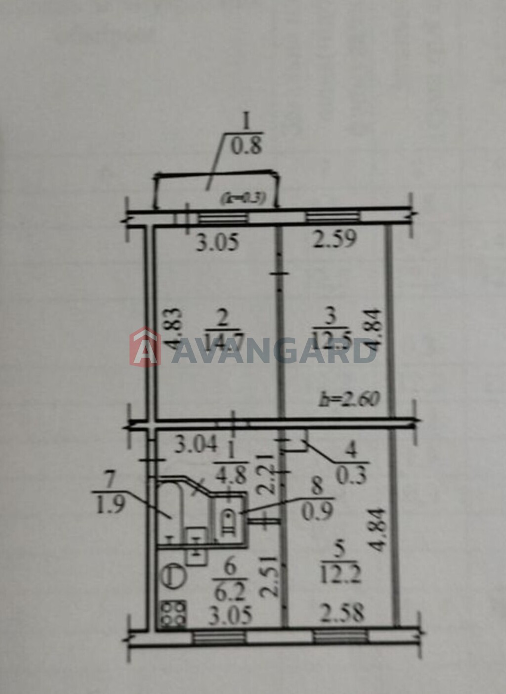 3 ��. ��������, 54/-/1 ��. �., 2/5 ������ ���� 2