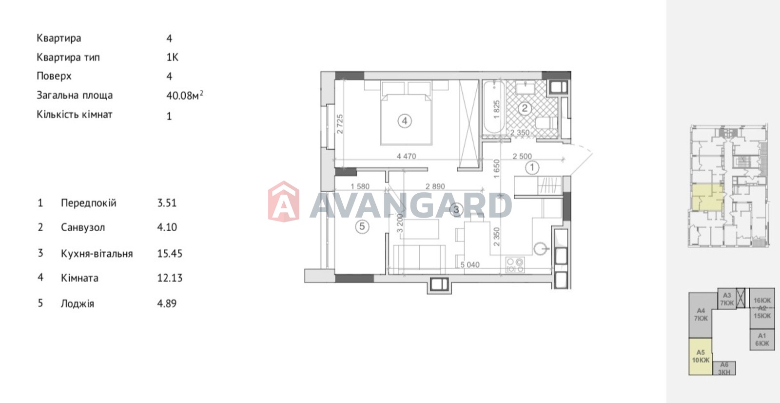 1 ����. ��������, 40/12/15 ��. �., 4/10 ���� ���� 5