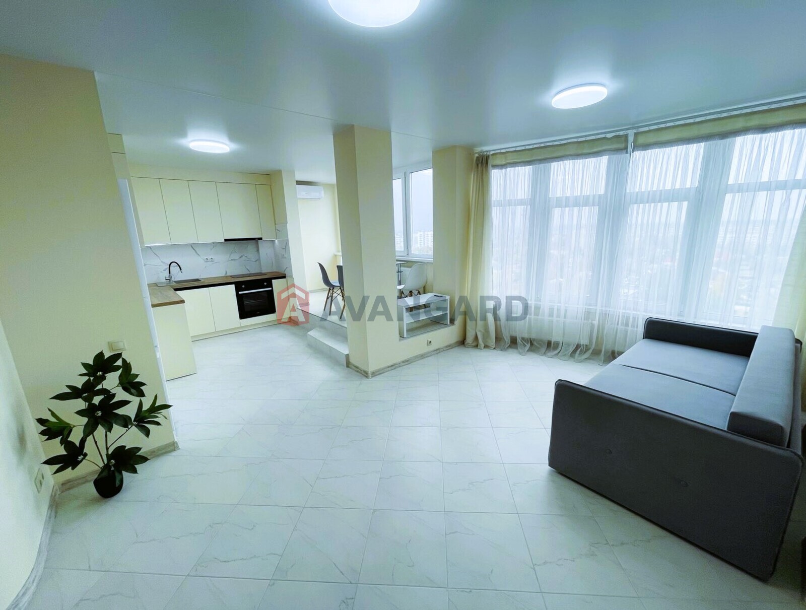 1 кім. квартира, 46/-/16 кв. м., 13/17 поверх фото 1 1 кім. квартира, 46/-/16 кв. м., 13/17 поверх фото 1