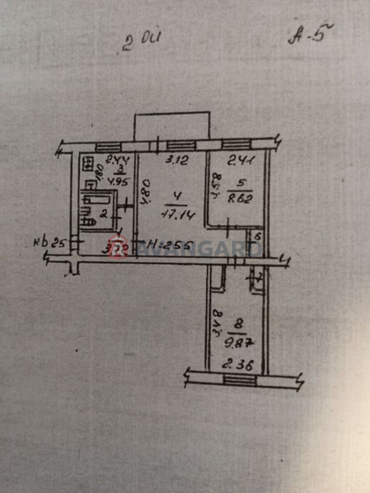 3 ��. ��������, 48/-/5 ��. �., 2/5 ������ ���� 8