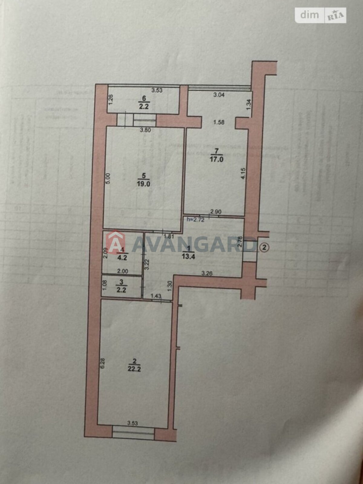 2 ��. ��������, 81/43/17 ��. �., 1/10 ������ ���� 2