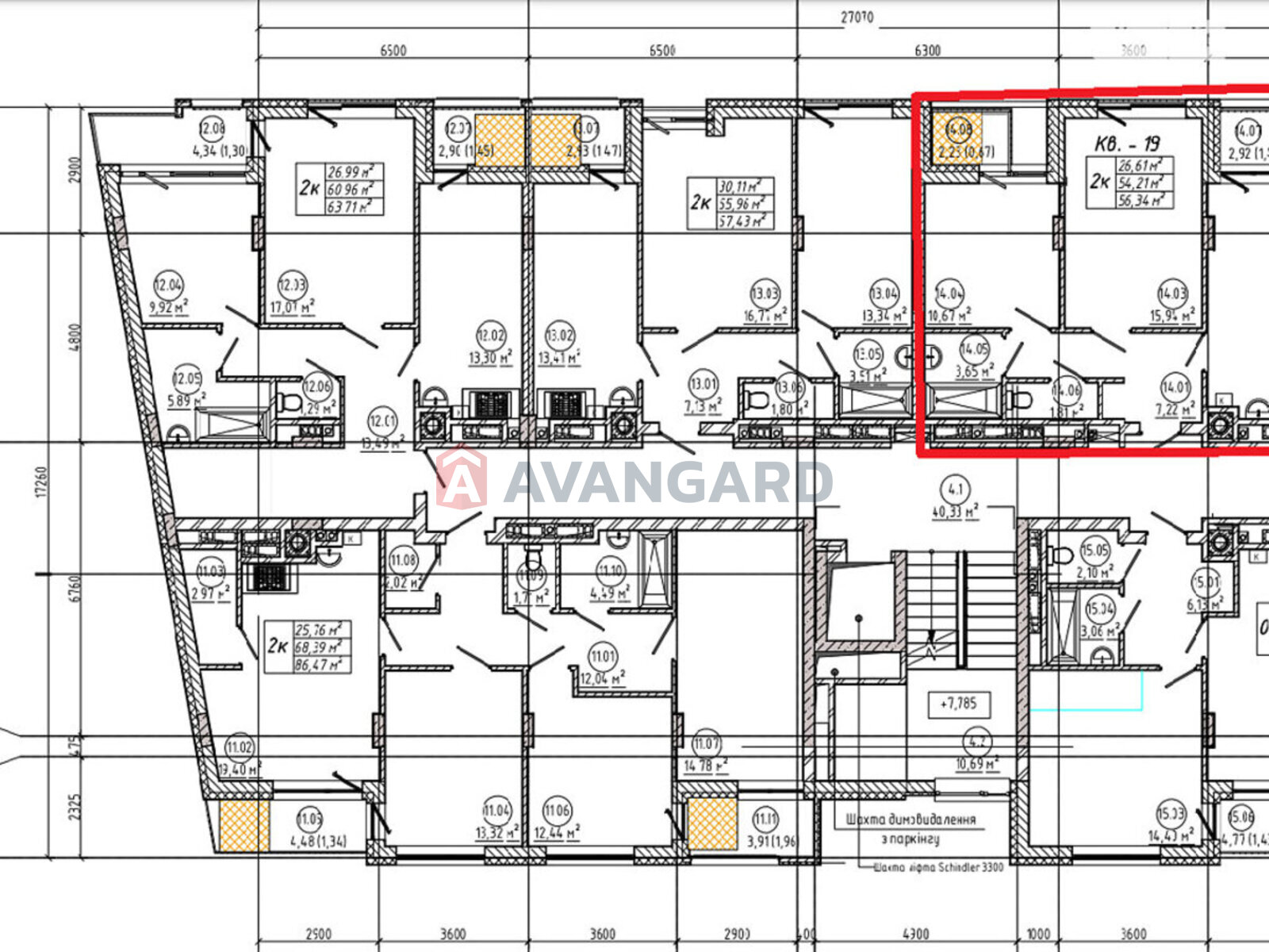 2 ��. ��������, 56/26/14 ��. �., 5/6 ������ ���� 1