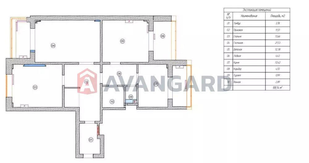 3 ����. ��������, 88/-/11 ��. �., 11/16 ���� ���� 1