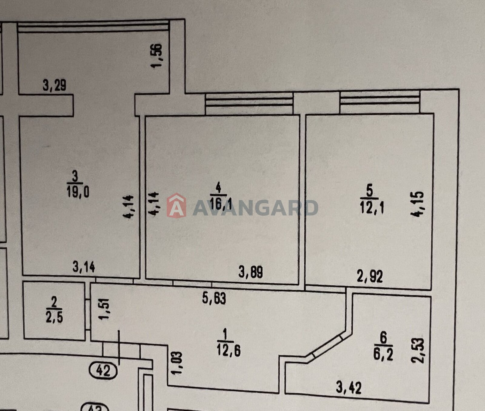 1 ��. ��������, 68/28,2/19 ��. �., 7/10 ������ ���� 5