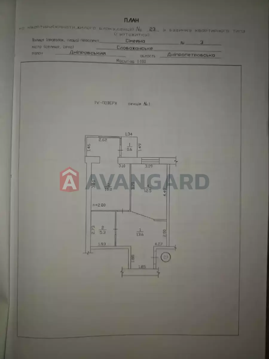 2 ��. ��������, 76/36/20 ��. �., 4/10 ������ ���� 8