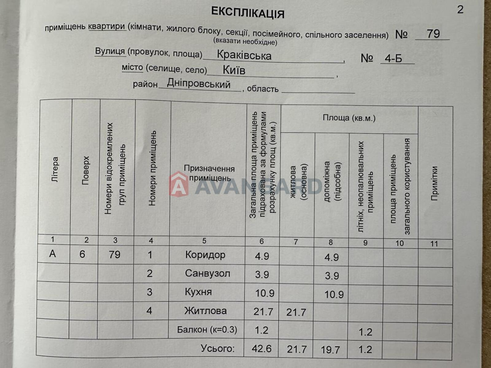 1 ����. ��������, 42/21/10 ��. �., 7/13 ���� ���� 16