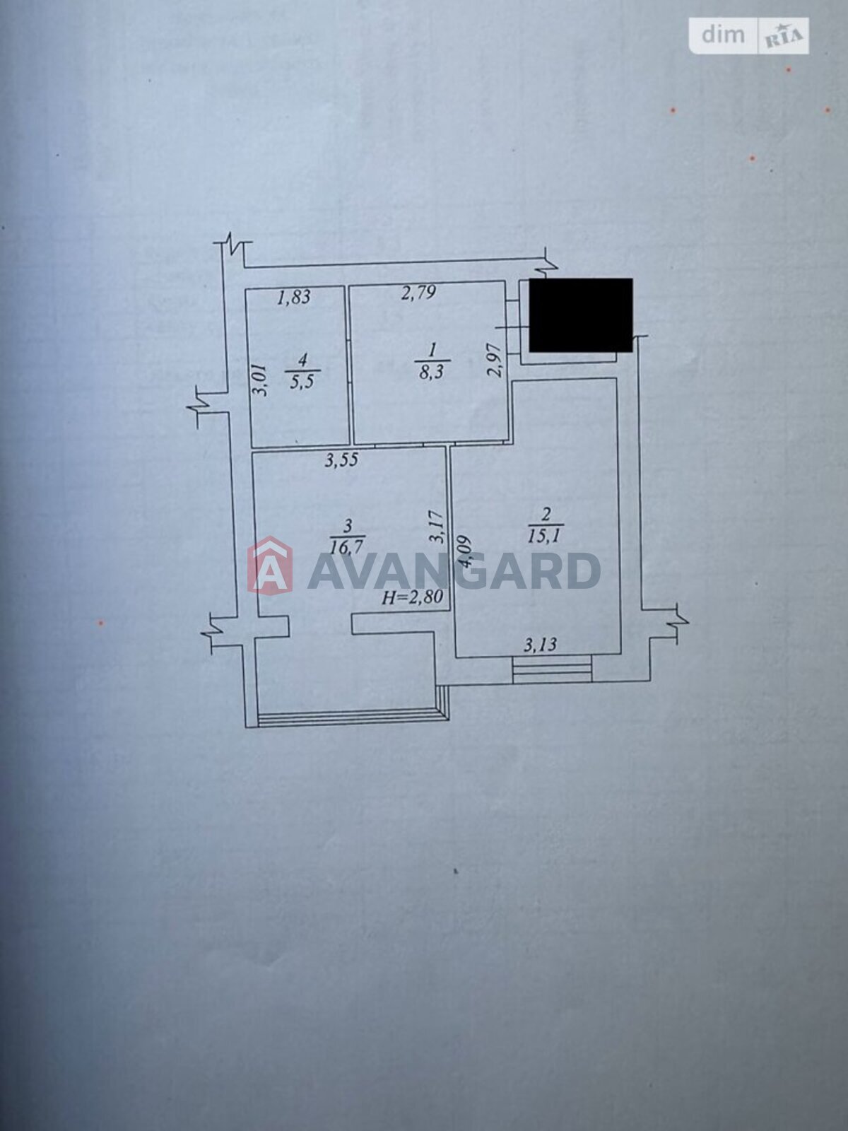 1 ��. ��������, 45/15/16 ��. �., 2/3 ������ ���� 14