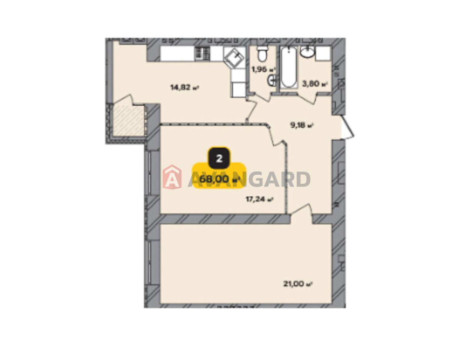 2 ��. ��������, 68/-/- ��. �., 1/10 ������ ���� 2