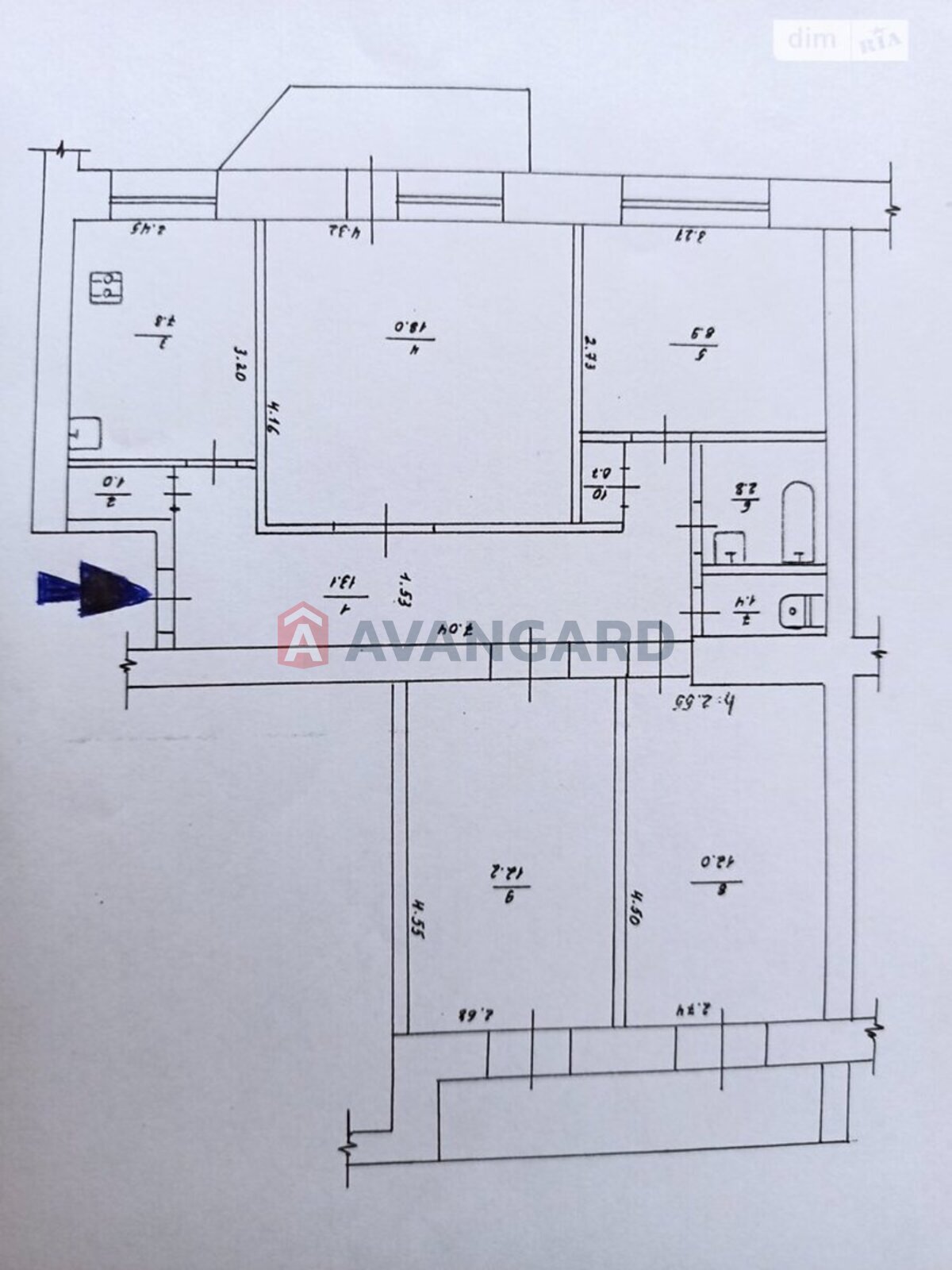 4 ��. ��������, 82/51/7 ��. �., 5/9 ������ ���� 2
