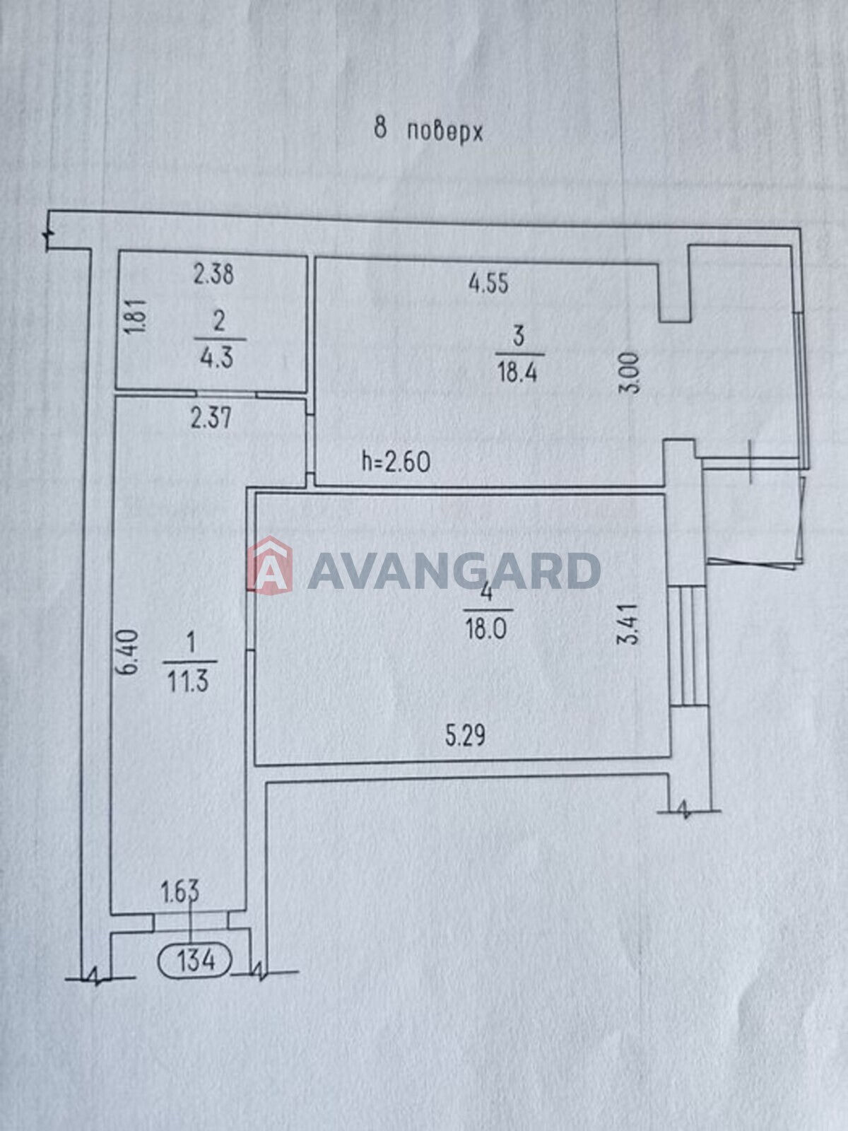 1 ����. ��������, 54/18,4/18 ��. �., 8/12 ���� ���� 4