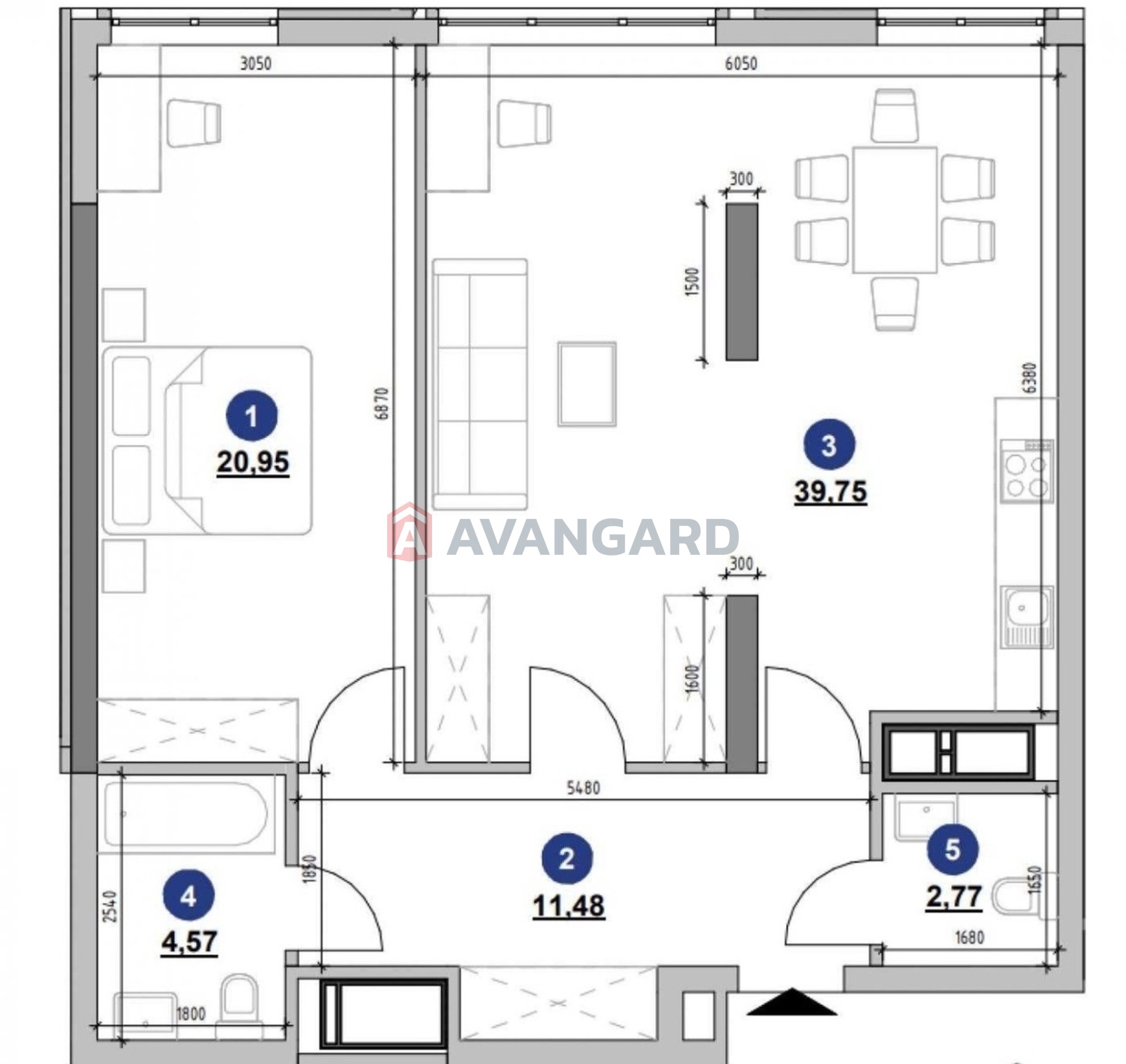 2 ��. ��������, 79/40/25 ��. �., 8/26 ������ ���� 6