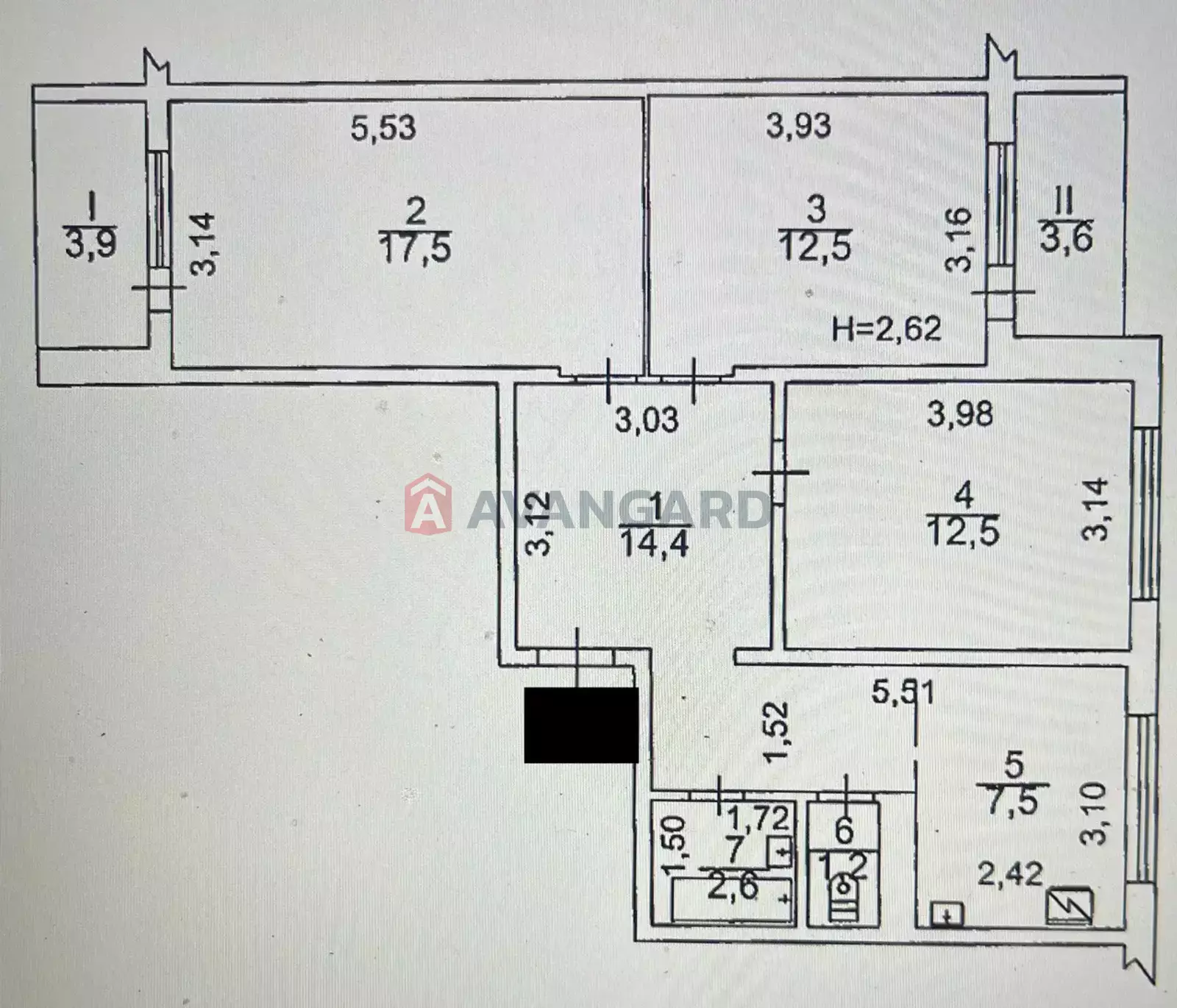 3 ����. ��������, 76/43/8 ��. �., 12/16 ���� ���� 2