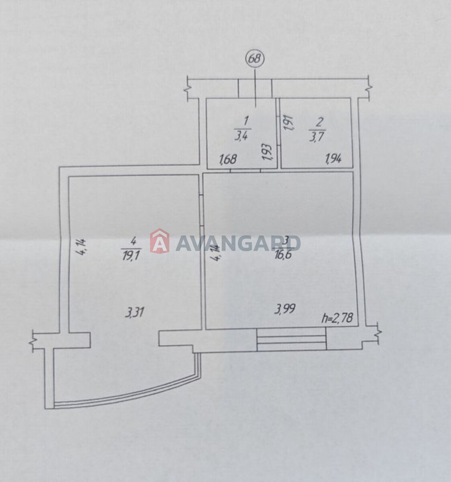 1 ��. ��������, 43/-/19 ��. �., 10/12 ������ ���� 1