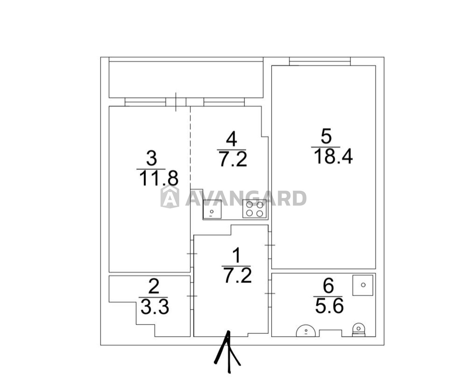 2 ��. ��������, 60/30.2/7.2 ��. �., 1/25 ������ ���� 8