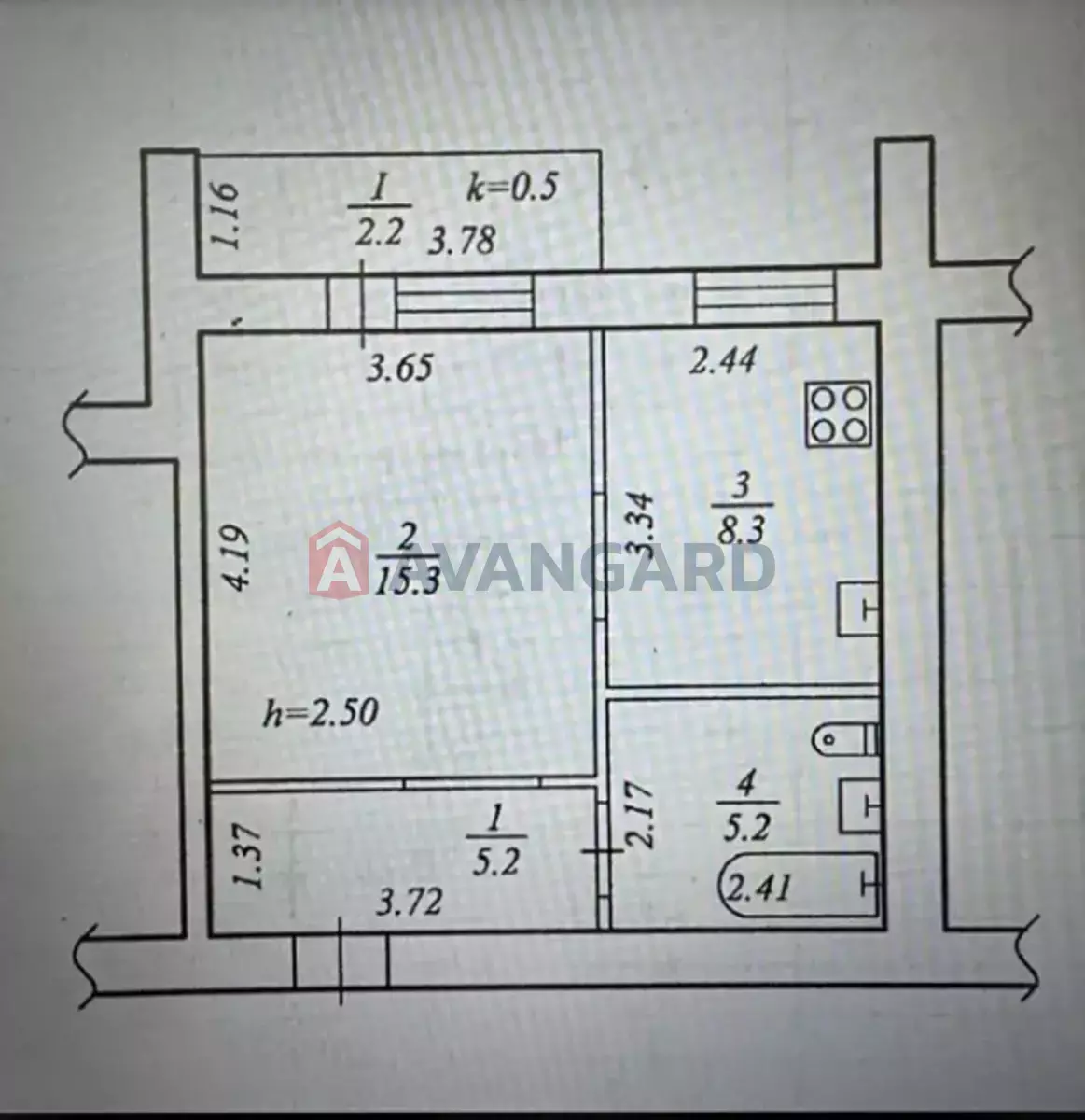 1 ��. ��������, 38/-/8 ��. �., 5/10 ������ ���� 1