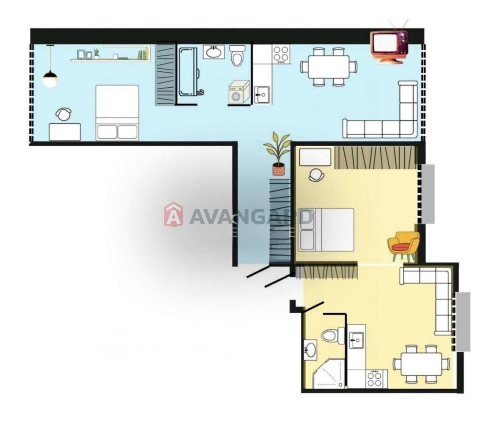 3 ��. ��������, 104/51/27 ��. �., 20/23 ������ ���� 3