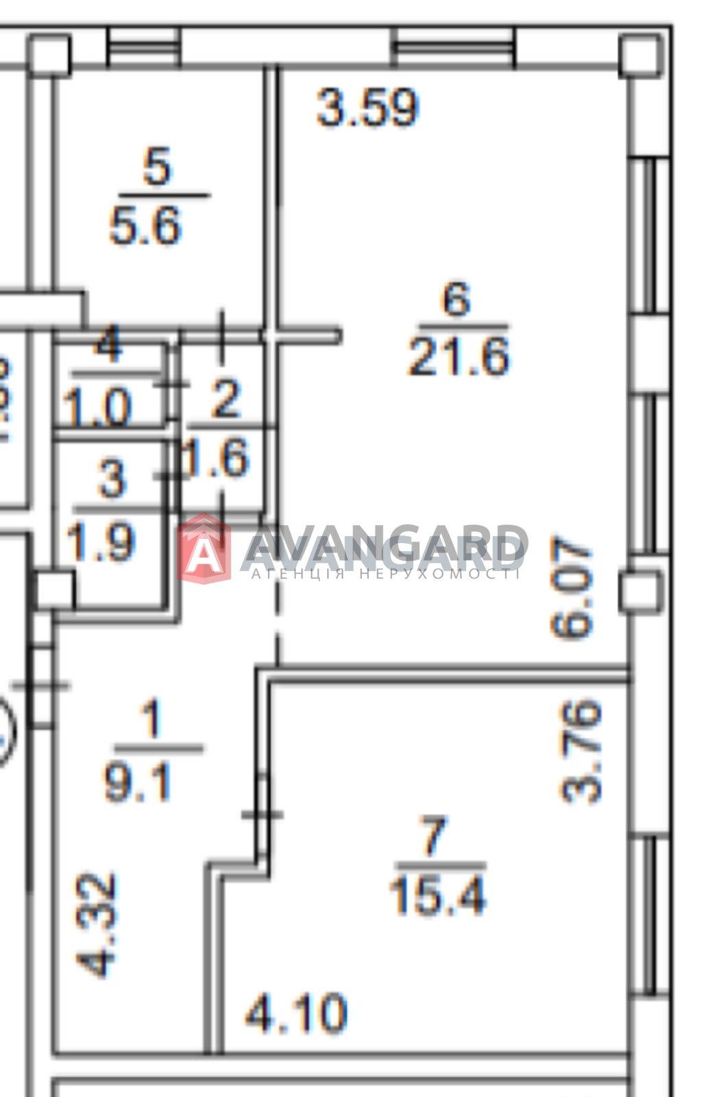 2 ��. ��������, 56,2/30/21,6 ��. �., 1/6 ������ ���� 9