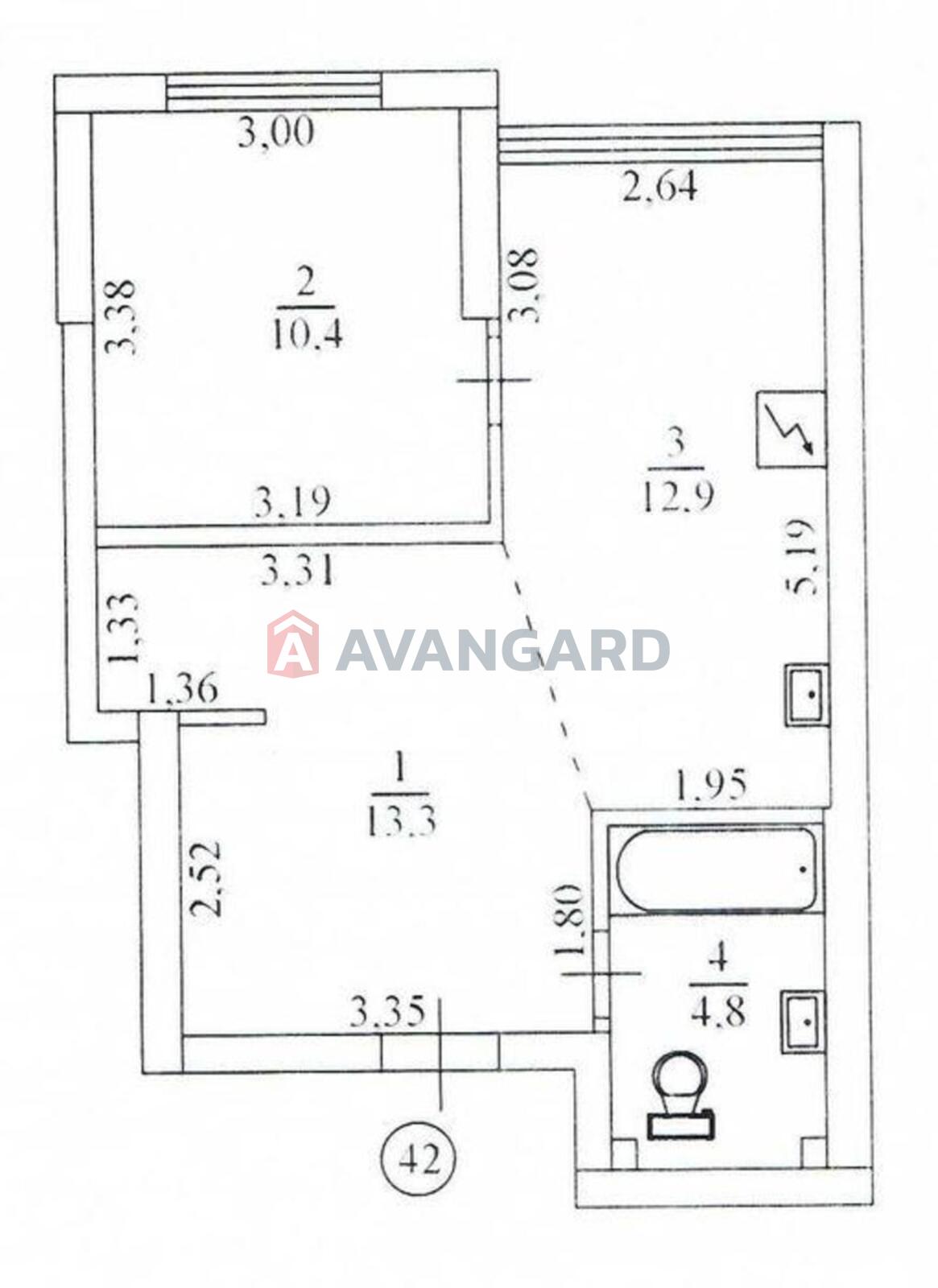 1 ��. ��������, 42/-/20 ��. �., 6/26 ������ ���� 24