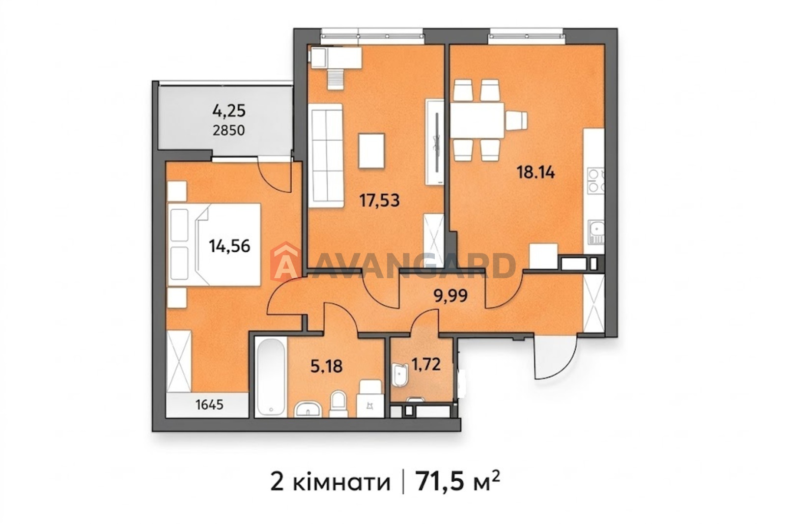 2 ��. ��������, 71/35.67/18 ��. �., 10/26 ������ ���� 2