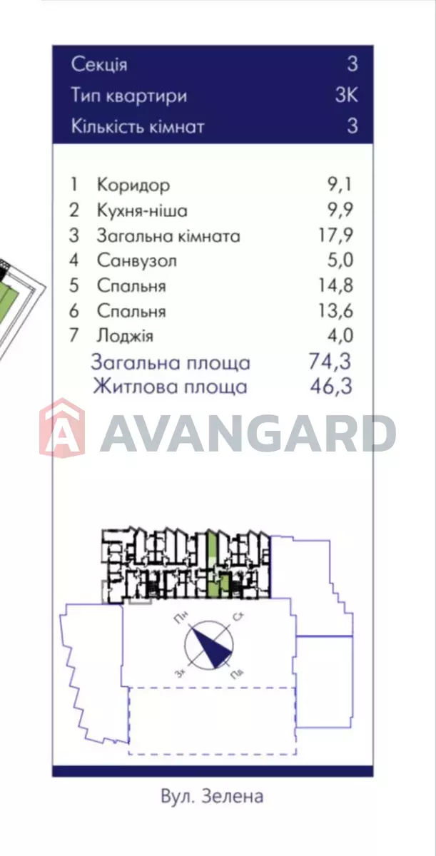 3 ��. ��������, 74/-/9 ��. �., 4/6 ������ ���� 2