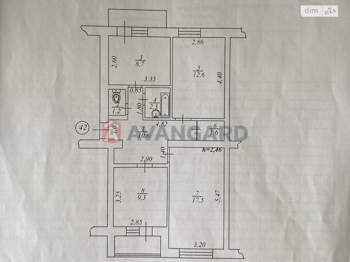 3 ��. ��������, 65/39/8 ��. �., 4/5 ������ ���� 18