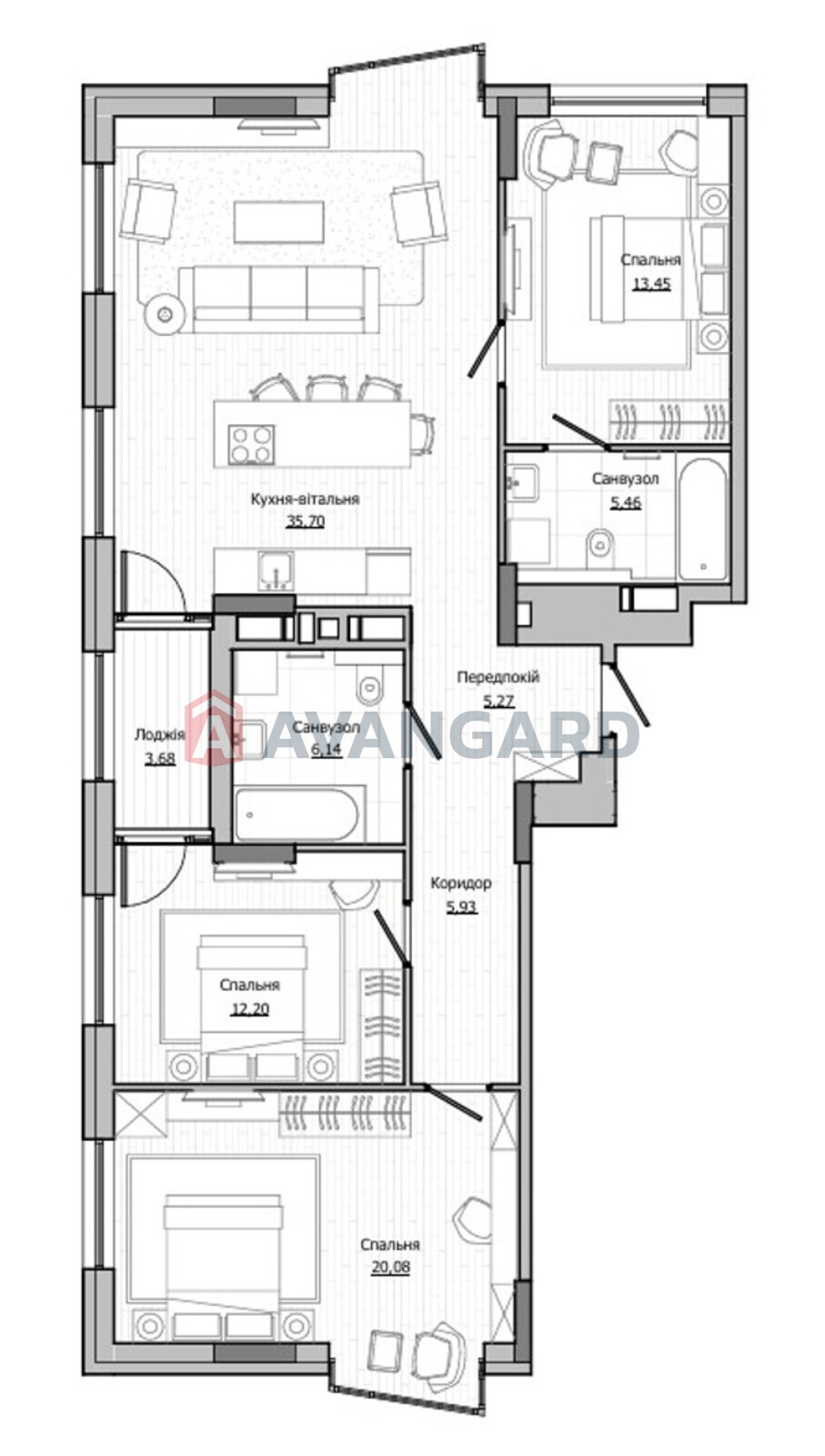 3 ��. ��������, 107/45,73/35,70 ��. �., 11/13 ������ ���� 2