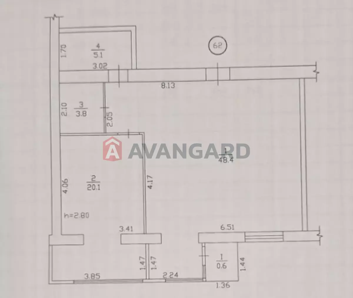 3 ����. ��������, 78/48/20 ��. �., 8/10 ���� ���� 1