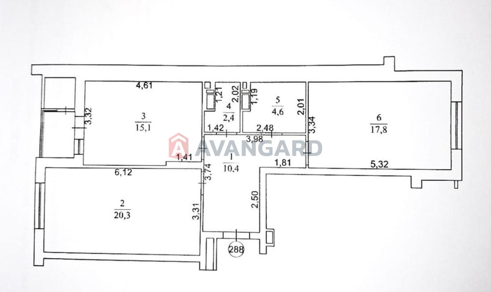 2 ��. ��������, 73/38/15 ��. �., 20/22 ������ ���� 7