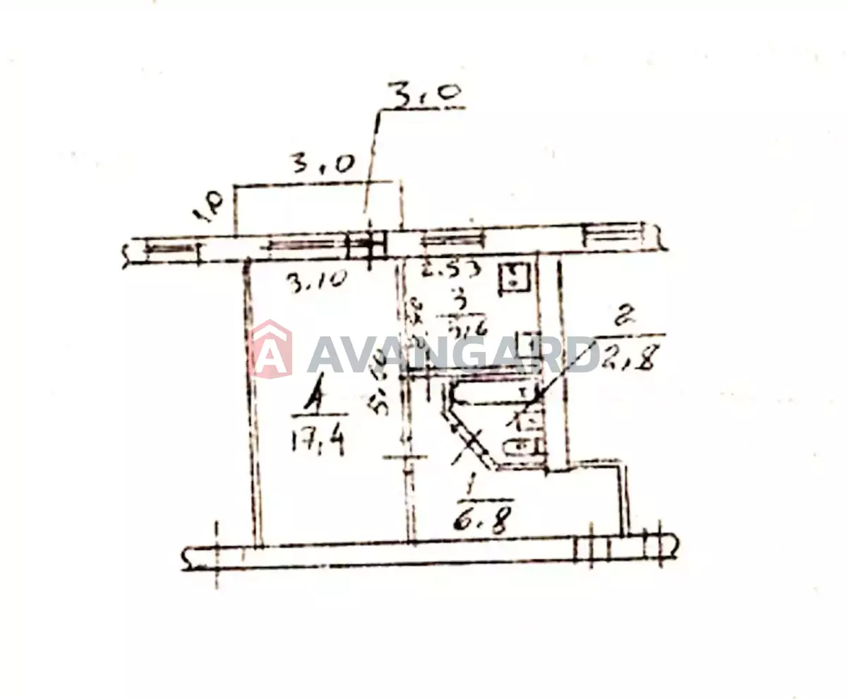 1 ��. ��������, 33/18/6 ��. �., 3/5 ������ ���� 27