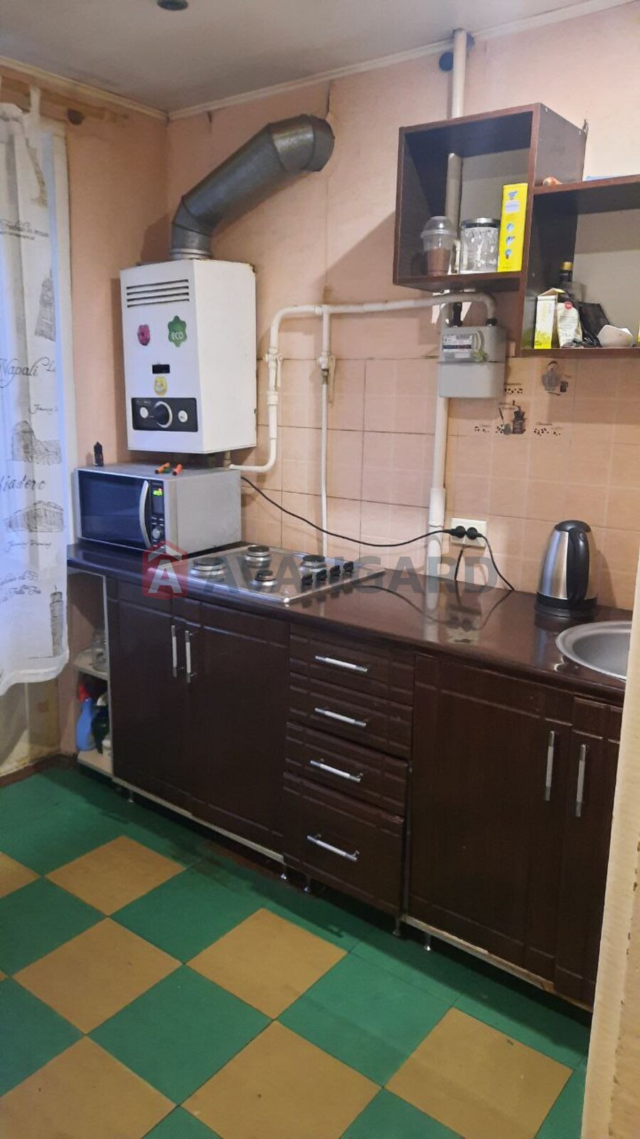 2 кім. квартира, 45.5/28.5/6 кв. м., 2/5 поверх фото 3 2 кім. квартира, 45.5/28.5/6 кв. м., 2/5 поверх фото 3