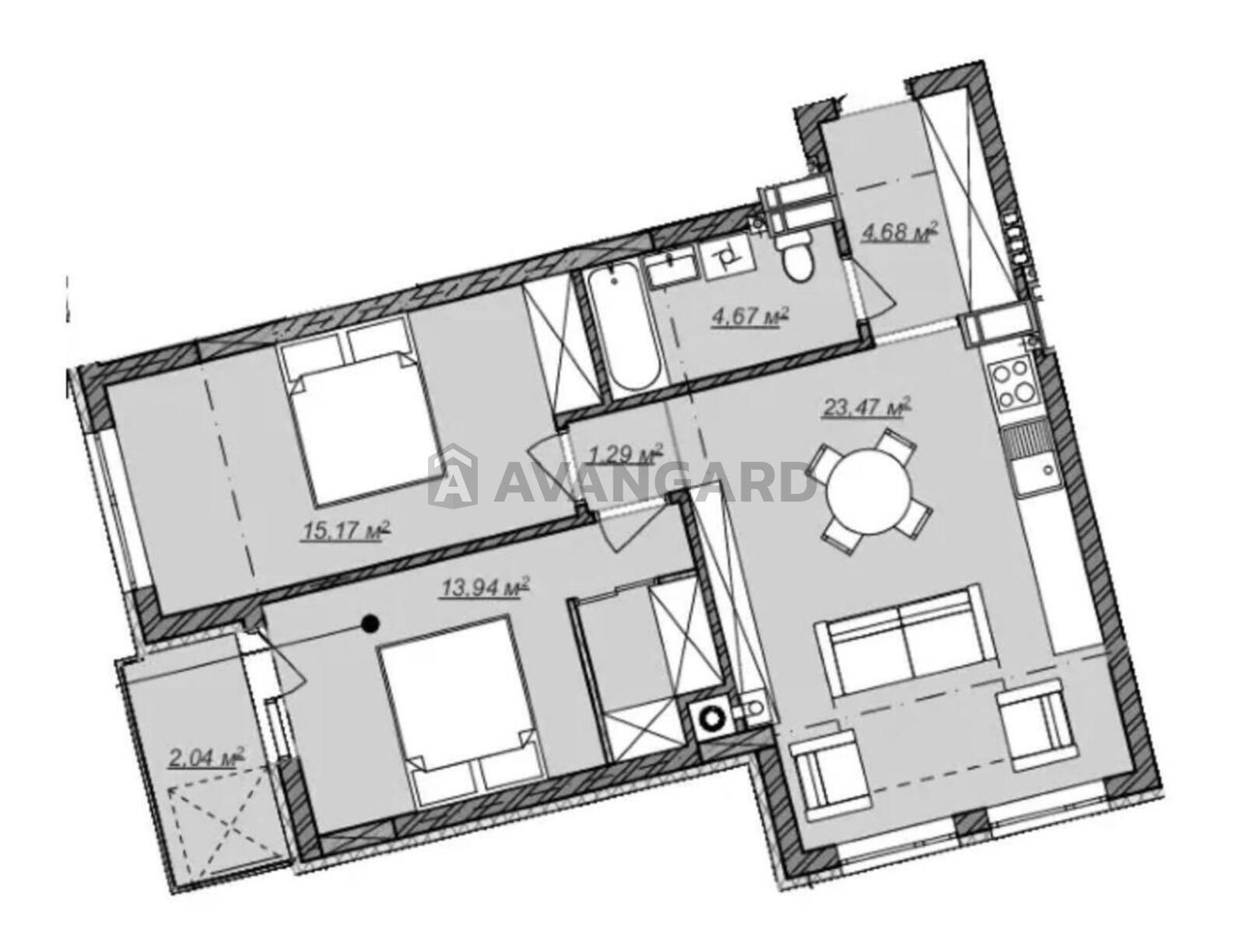 2 ��. ��������, 65/29/23 ��. �., 6/9 ������ ���� 1