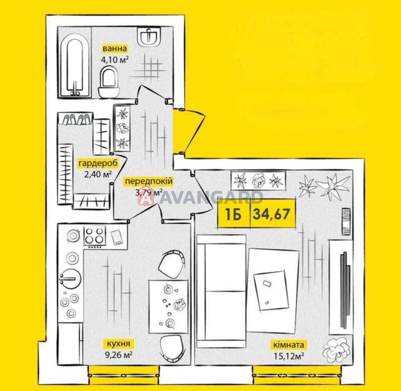 1 ��. ��������, 34/-/9 ��. �., 19/24 ������ ���� 1