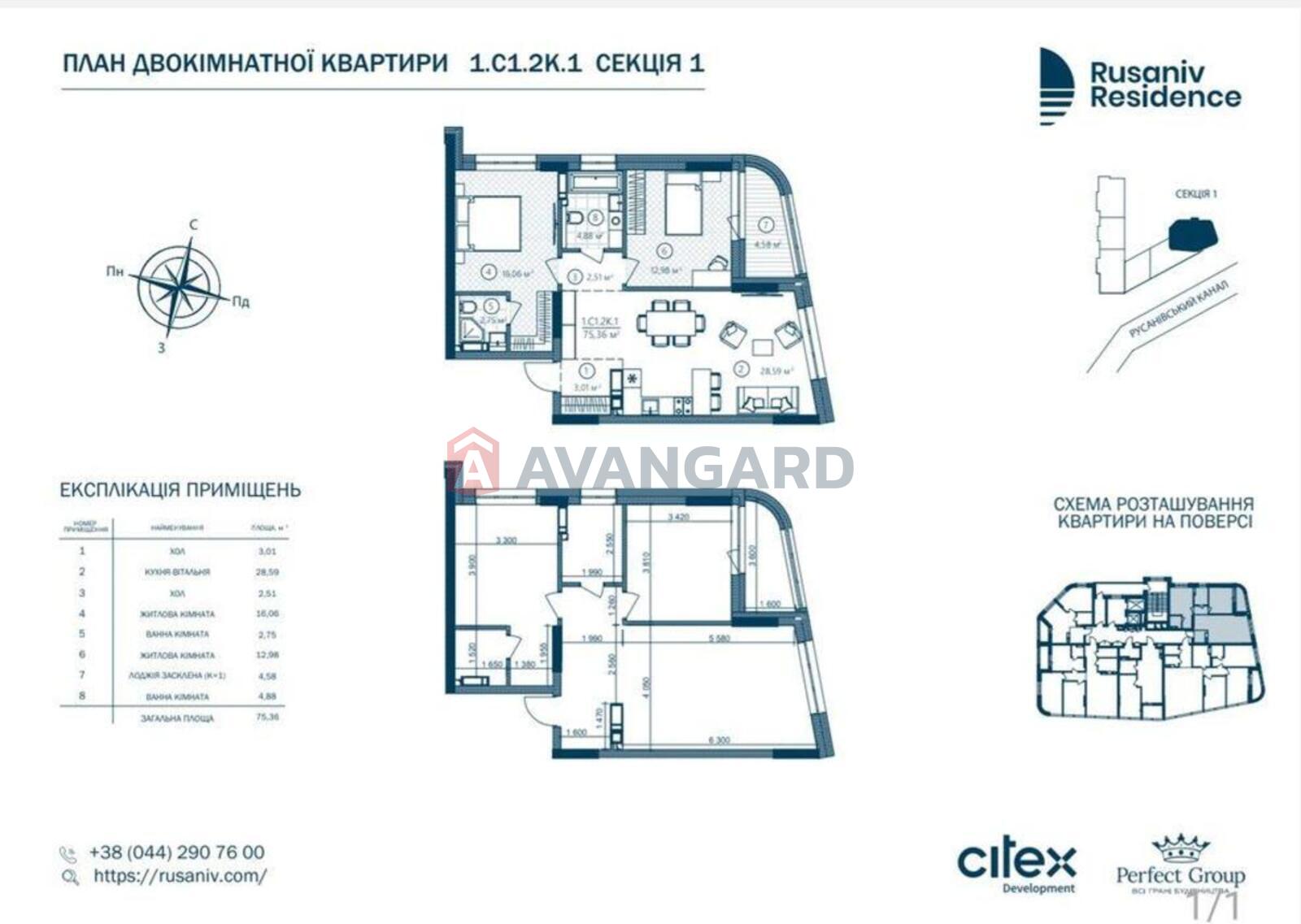 2 ��. ��������, 75/-/28 ��. �., 14/25 ������ ���� 5