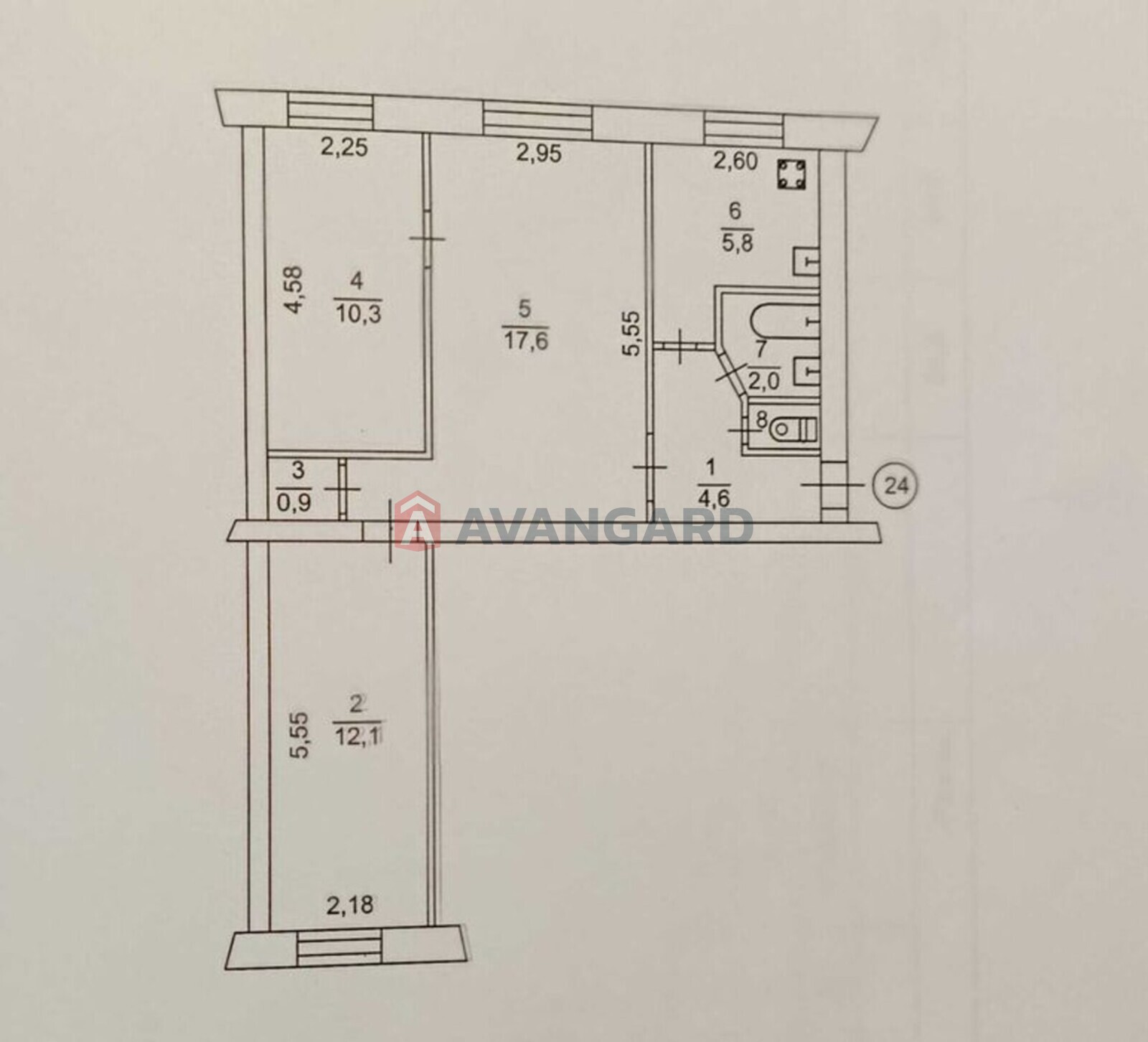 3 ��. ��������, 54/-/5 ��. �., 1/5 ������ ���� 8