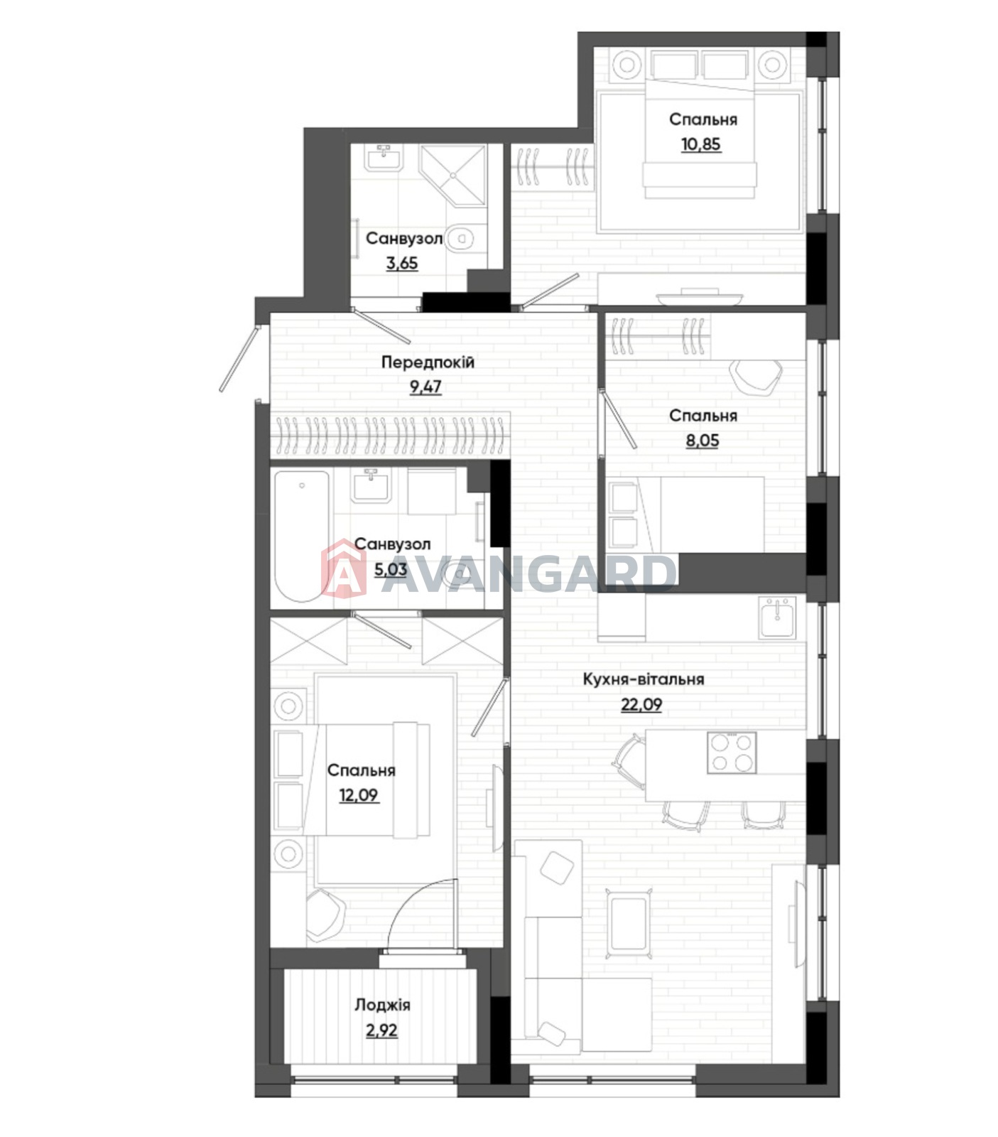 3 ��. ��������, 74,15/30,99/22,09 ��. �., 4/13 ������ ���� 2