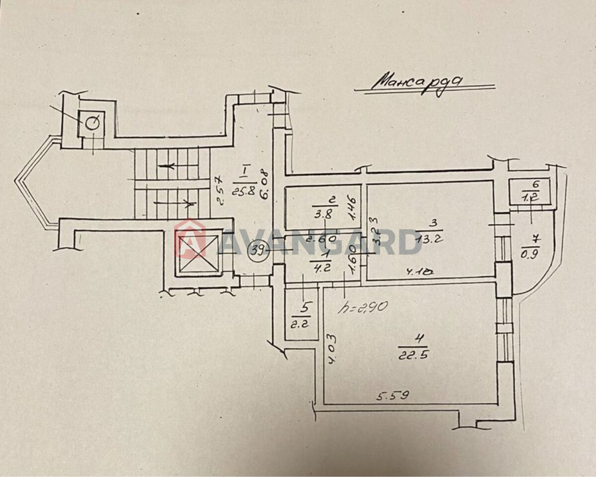 4 комн. квартира, 133/-/12 кв. м., 6/6 этаж фото 20 4 комн. квартира, 133/-/12 кв. м., 6/6 этаж фото 20