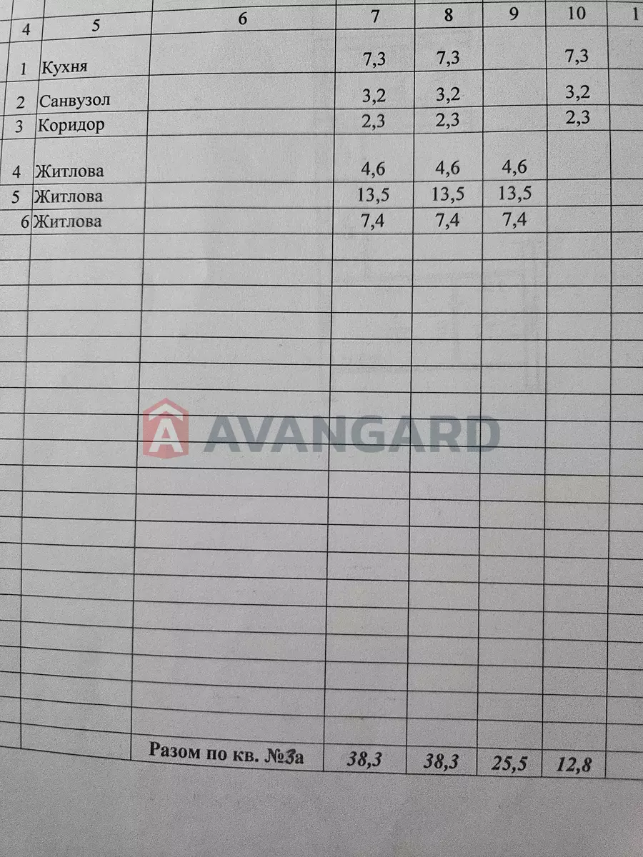 3 ����. ��������, 38/-/7 ��. �., 2/2 ���� ���� 11