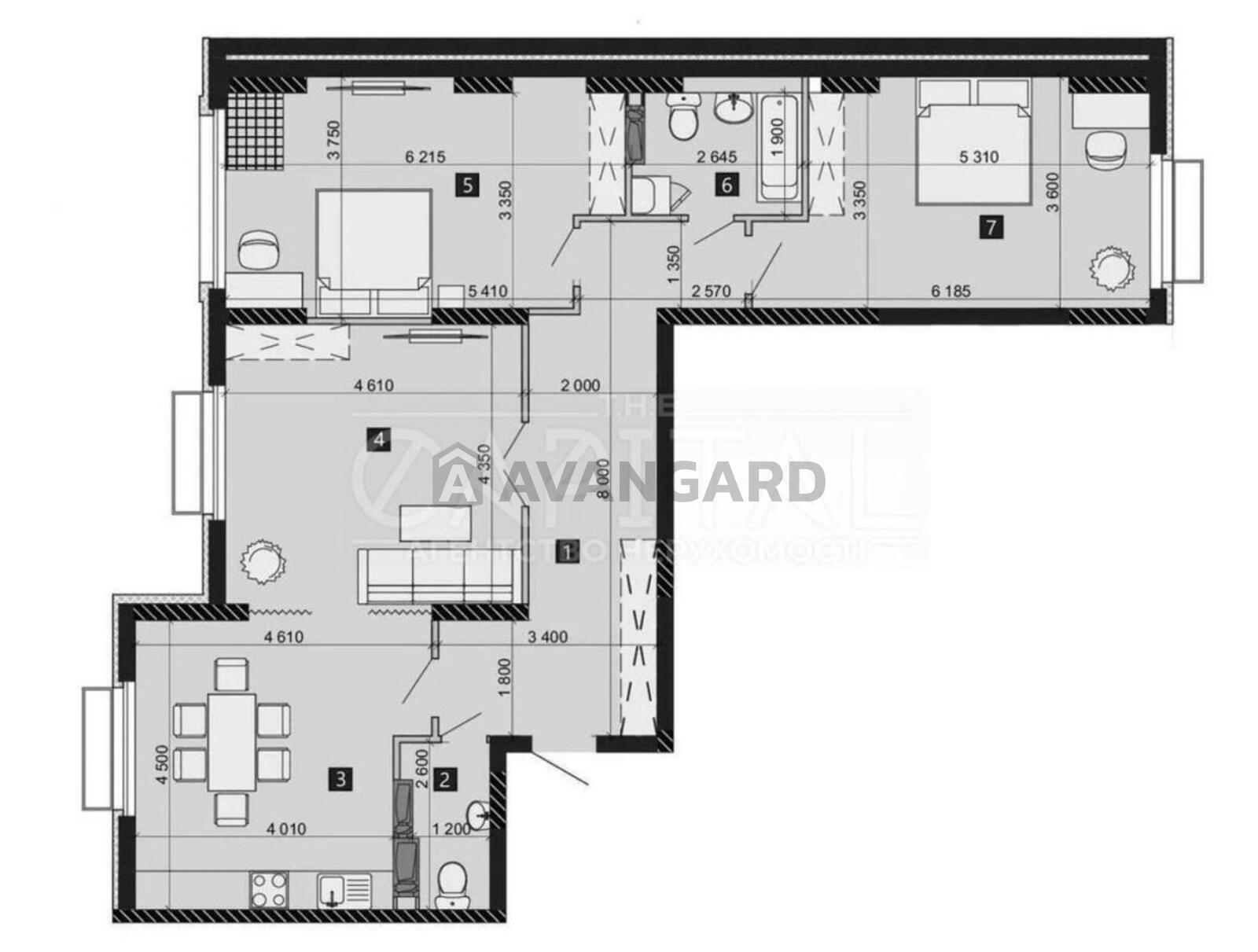 3 ��. ��������, 104/51/27 ��. �., 20/23 ������ ���� 1