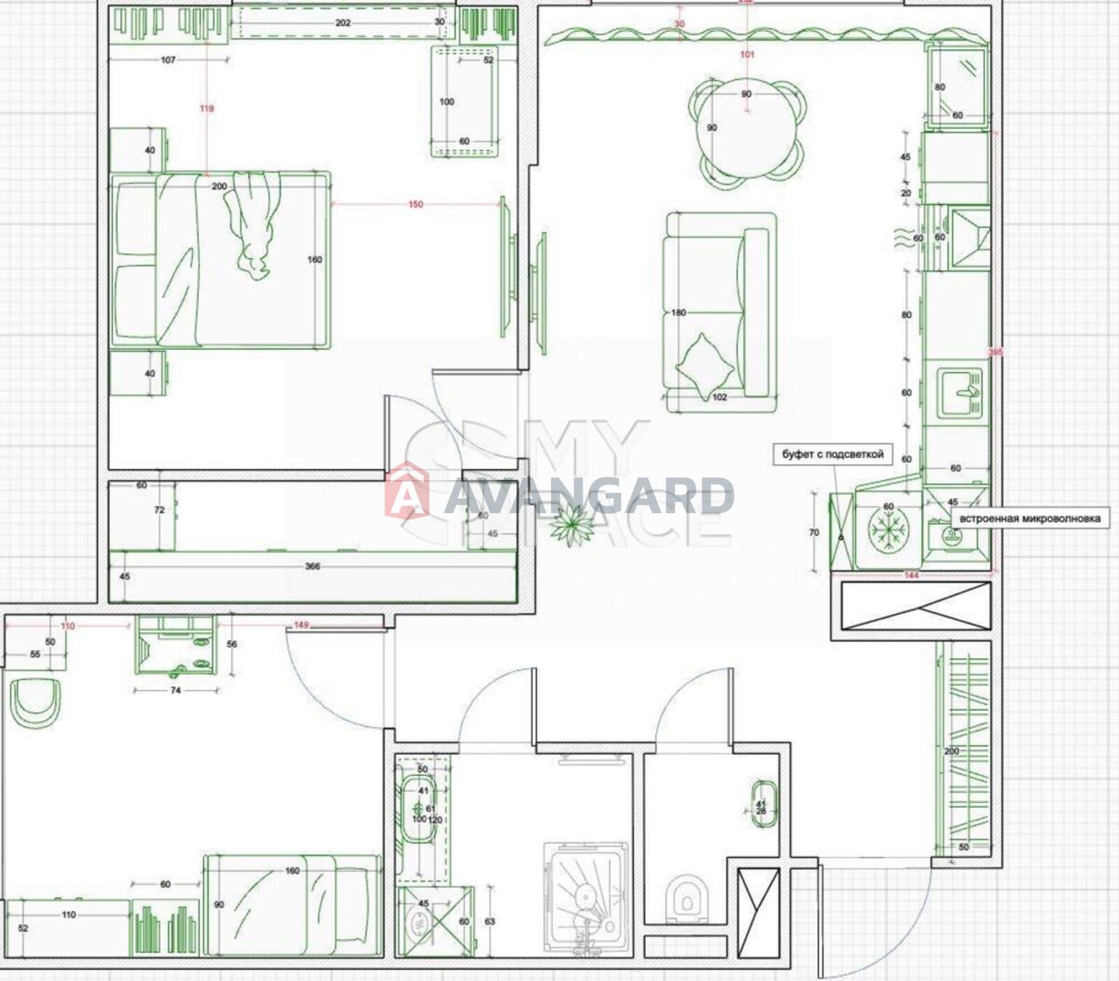 3 ��. ��������, 69/44/25 ��. �., 21/25 ������ ���� 17