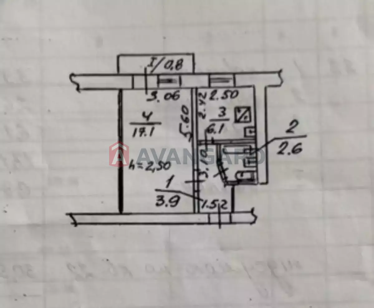 1 комн. квартира, 31/17/6 кв. м., 3/5 этаж фото 11 1 комн. квартира, 31/17/6 кв. м., 3/5 этаж фото 11
