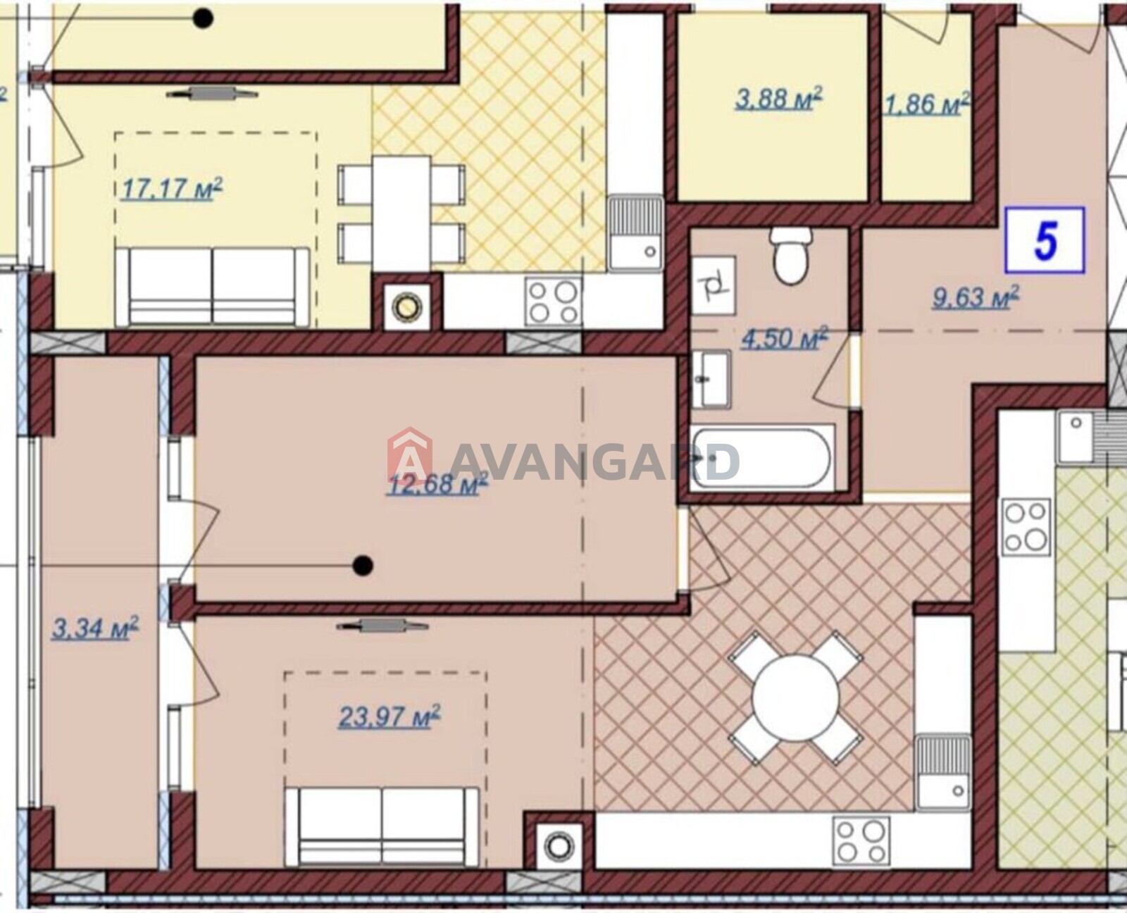 1 ��. ��������, 57,30/-/24 ��. �., 4/5 ������ ���� 1