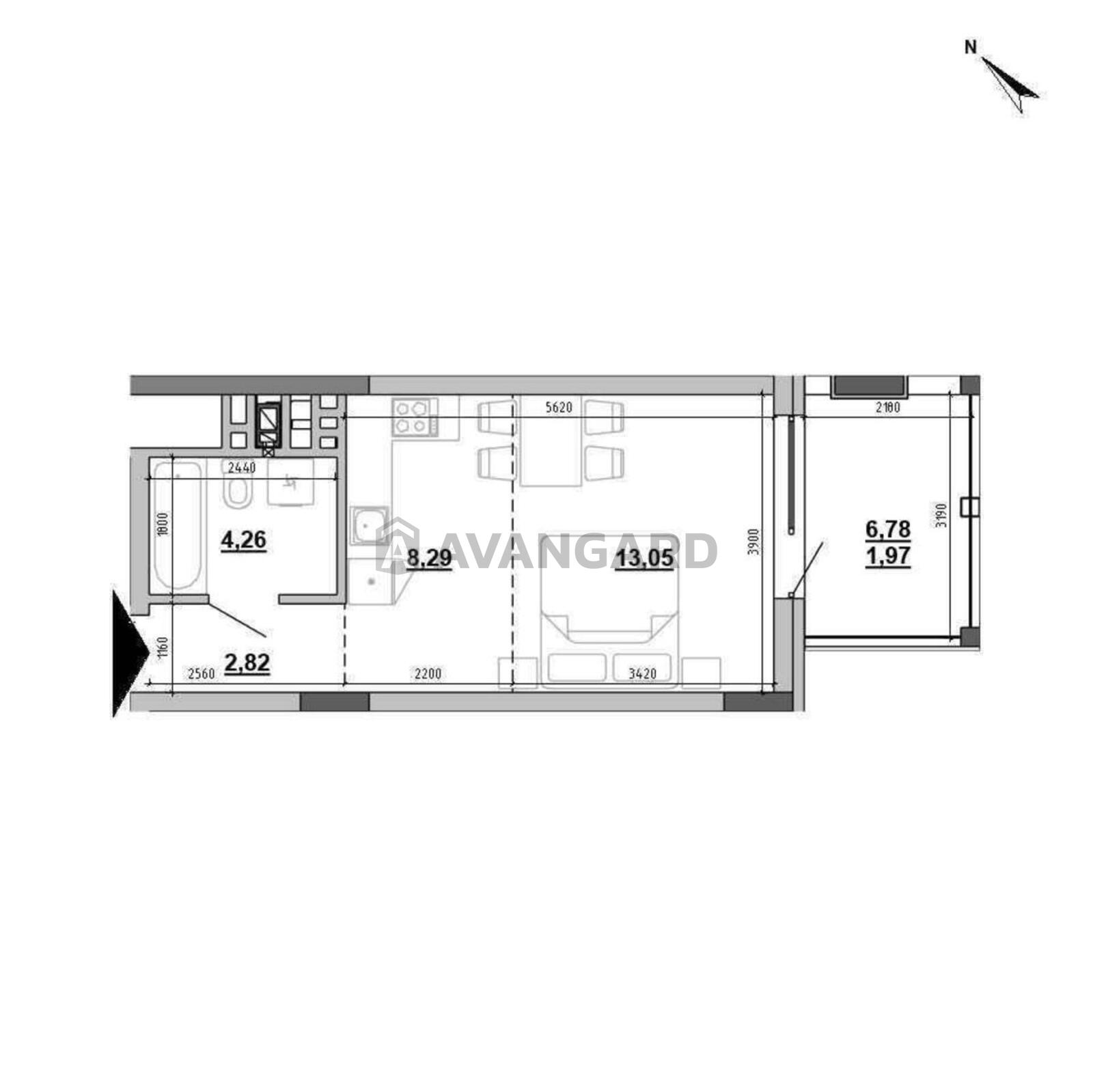 1 ��. ��������, 30/13/8 ��. �., 5/6 ������ ���� 2