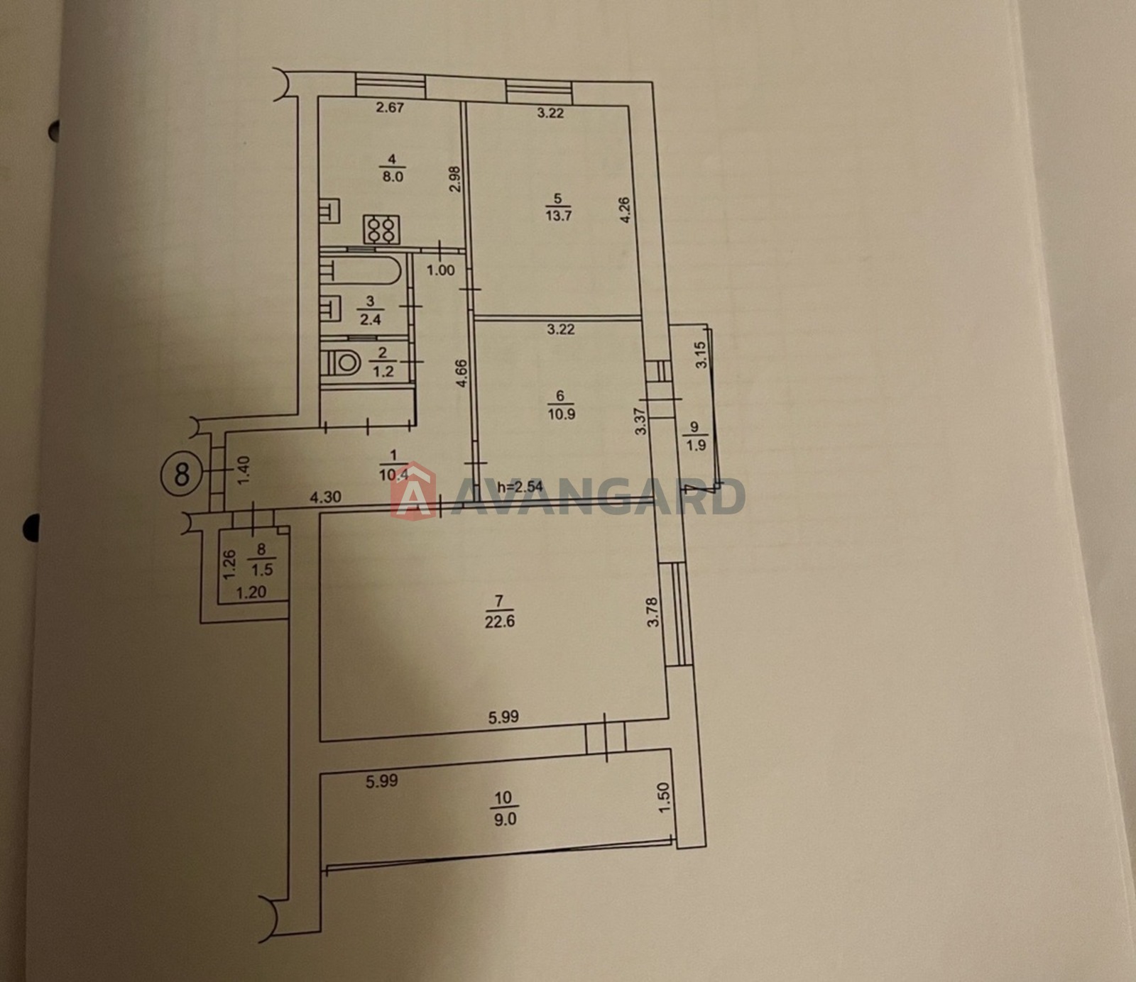 3 ��. ��������, 82/48/8 ��. �., 2/9 ������ ���� 9