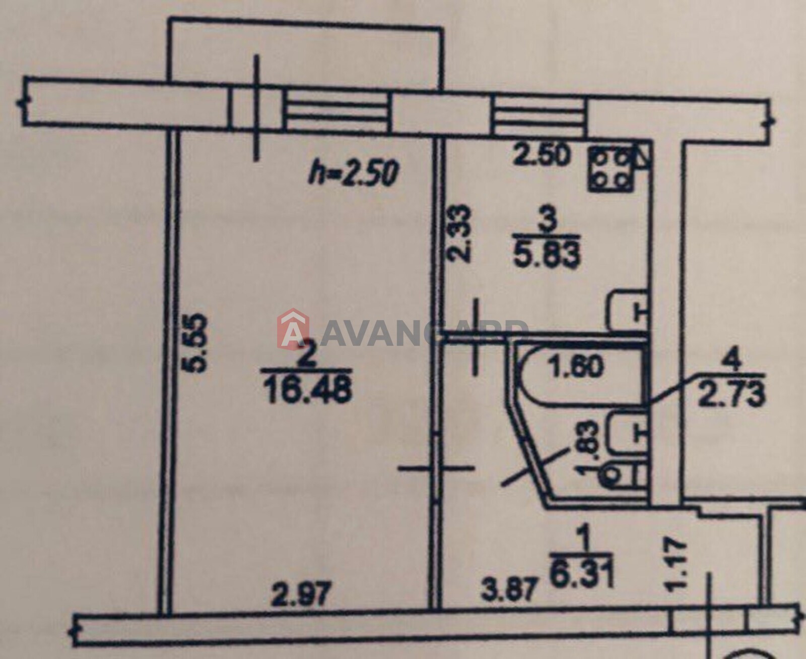 1 комн. квартира, 32/-/5 кв. м., 4/5 этаж фото 19 1 комн. квартира, 32/-/5 кв. м., 4/5 этаж фото 19