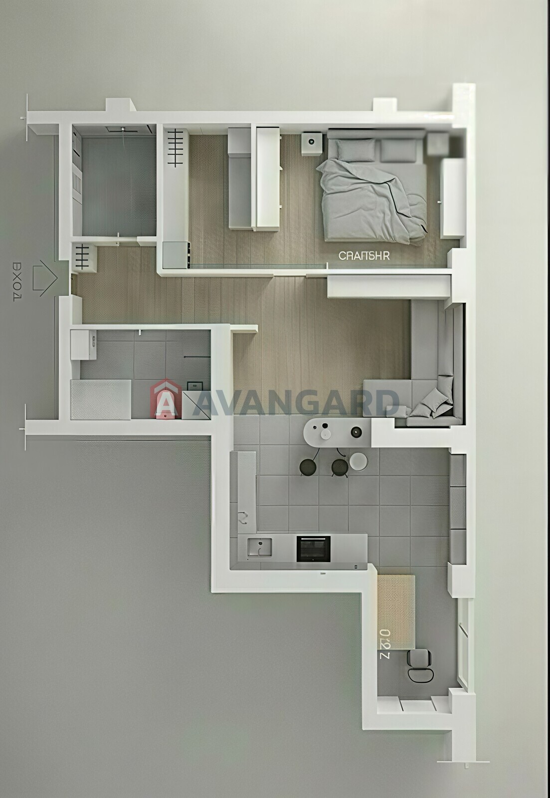 2 ��. ��������, 67,2/30/30 ��. �., 2/6 ������ ���� 20