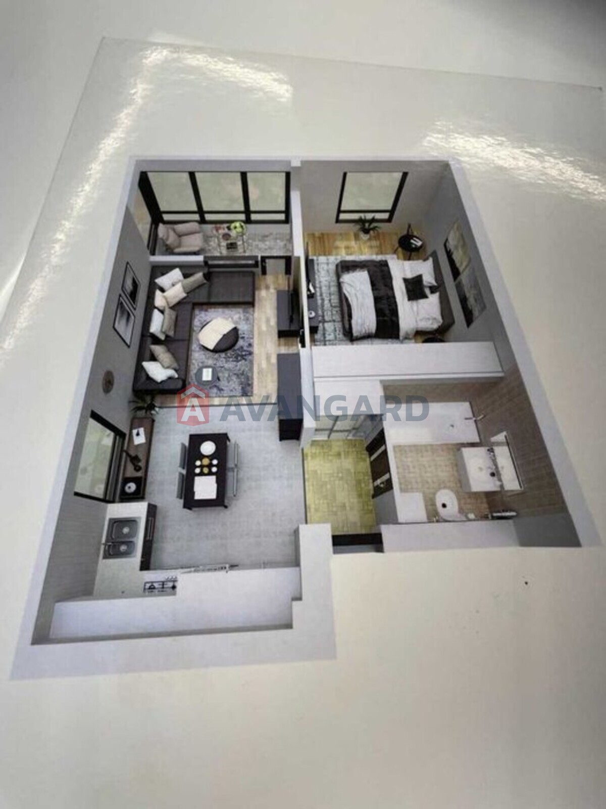 1 комн. квартира, 44/-/20 кв. м., 9/16 этаж фото 10 1 комн. квартира, 44/-/20 кв. м., 9/16 этаж фото 10